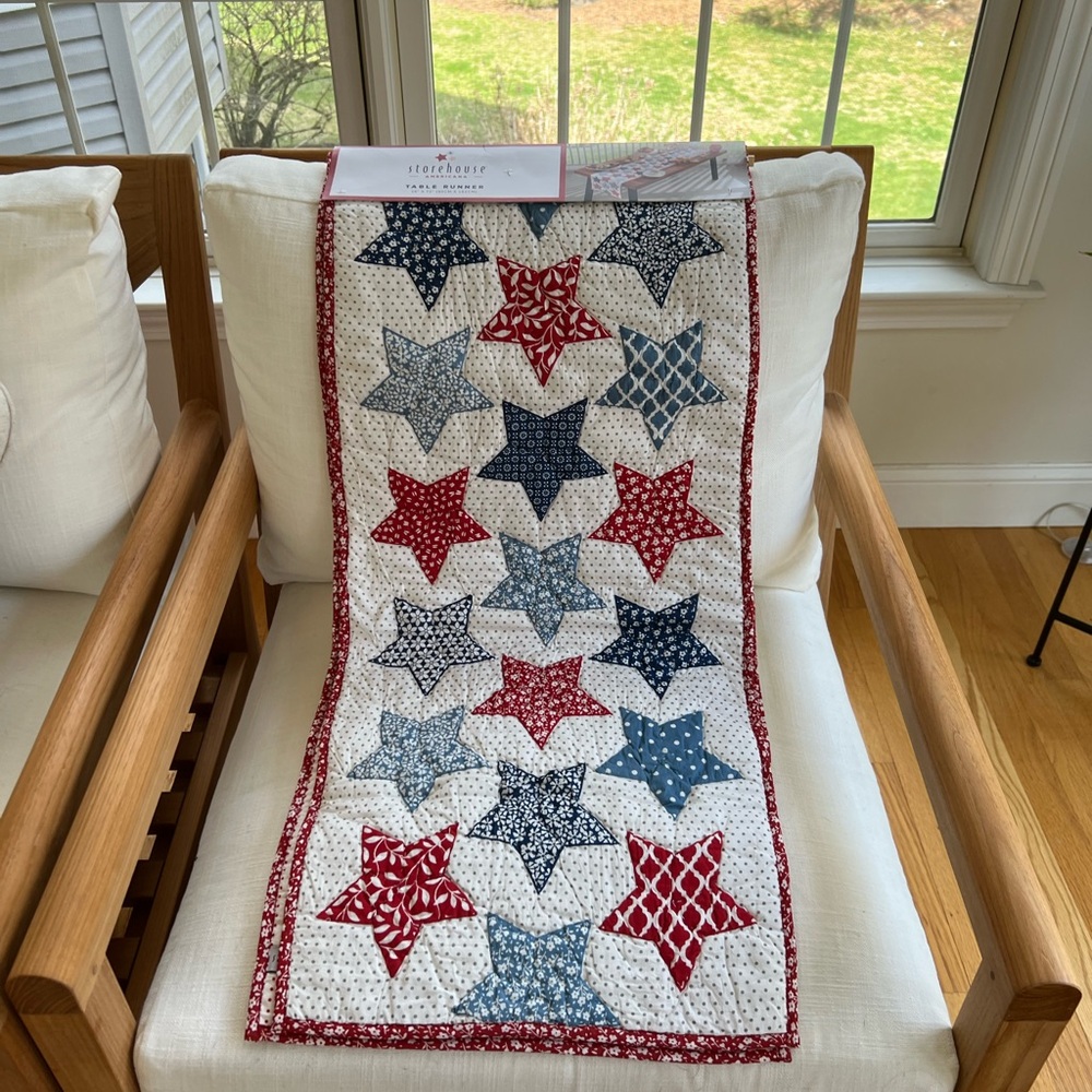 Storehouse American Star Table Runner